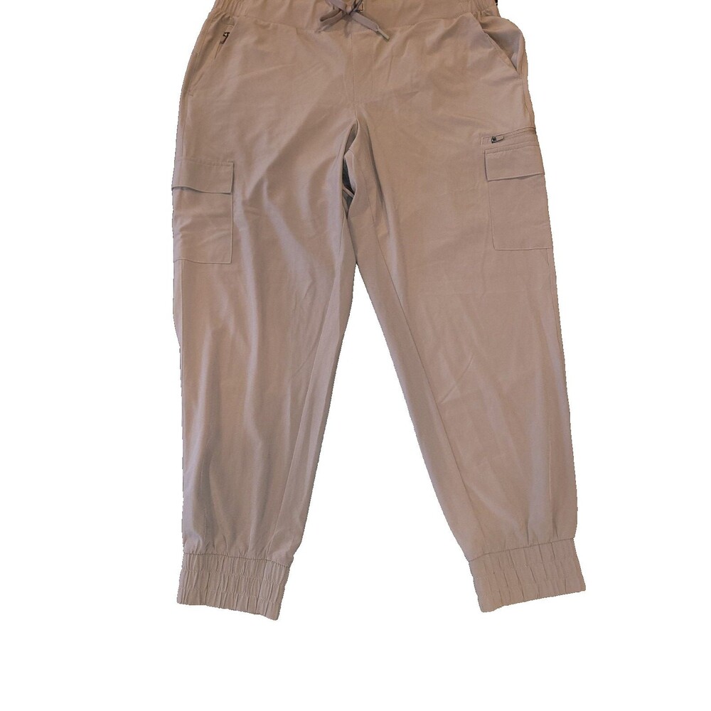 All In Motion Dressy Cargo Pants, Mocha, Size L